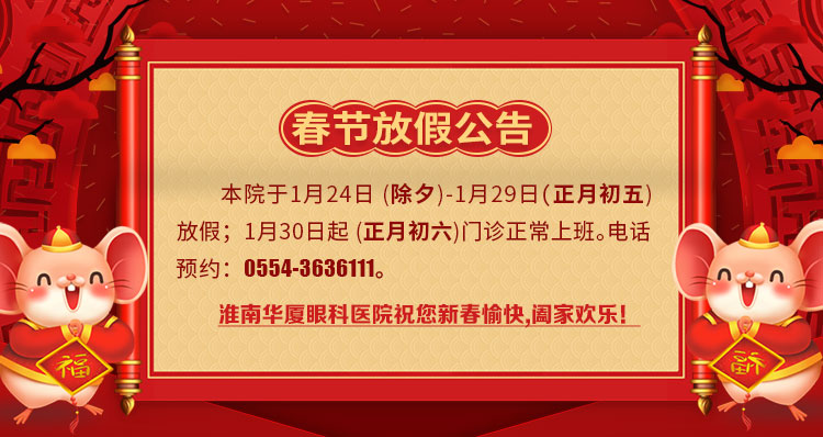 春节放假通知banner